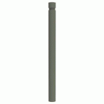 POTELET VITYL TÊTE GORGES MÉTAL HTR 1 M Ø 90 MM CIMENT 7033 - BUTON DESIGN