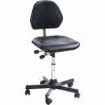 SIÈGE ATELIER COMFORT - MEDIUM - ACIER - NOIR - GLOBAL PROFESSIONAL SEATING