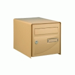 BOITE AUX LETTRES PROBAT DOUBLE FACE BEIGE RAL 1001 - DECAYEUX - 125982