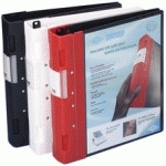 ERGOGRIP CLASSEUR DE PRÉSENTATION, 56 MM, NOIR/BLEU, A4