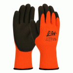 GANTS DE MANUTENTION TRICOTÉS SANS COUTURE ACRYLIQUE - ORANGE - TAILLE 9