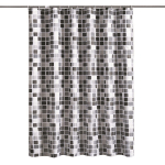 MOSAÏQUE RIDEAU DE DOUCHE, MOSAÏQUE MODERNE GÉOMÉTRIQUE CARREAUX SANS COUTURE CONCEPTION PATCHWORK ILLUSTRATION POLYESTER TISSU COUCHE ÉPAISSISSEMENT