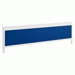 PANNEAU ÉCRAN CADRE BLANC L 180 CM POUR BUREAUX ARCH - DÉCOR BLEU INDIGO