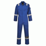 PORTWEST FR50 COMBINAISON FLAMME RÉSISTANT ET ANTISTATIQUE 350G BLEU ROYAL - TAILLE XL - STANDARD