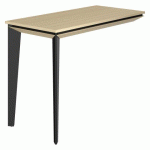 RETOUR POUR BUREAU ONYX CHÊNE CLAIR