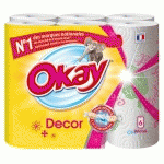 ESSUIE-TOUT DÉCOR OKAY 6 ROULEAUX