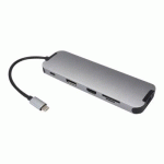 MCL SAMAR USB3C-556 - STATION D'ACCUEIL - USB-C - HDMI, DP - GIGE