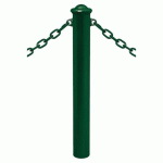 POTELET PROVINCE Ø114 MM CHAINES 2 ANNEAUX AGORA VERT 6005 - PROCITY
