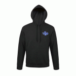 SWEAT-SHIRT AVEC CAPUCHE MIXTE PUBLICITAIRE SOL’S NOIR - MARQUAGE MULTICOLORE