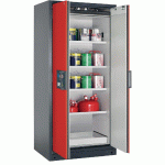 ARMOIRE SÉCURITÉ Q-CLASSIC-90 Q90.195.090 GRIS/ROUGE - MANUTAN COLLECTIVITÉS