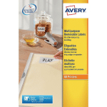 AVERY L4730REV ETIQUETTES ENLEVABLES BLANCHES 17,8 X 10 MM - 6750 ÉTIQUETTES