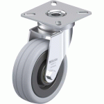 BLICKLE - ROULETTE PIVOTANTE Ø 75MM BANDAGE CAOUTCHOUC SBR 60KG - LPA-VPA 75K