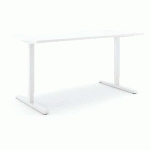 BUREAU RÉGLABLE EN HAUTEUR STEELFORCE PRO 300 - BLANC - ACTIFORCE