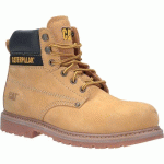 CHAUSSURES DE SÉCURITÉ HAUTES POWERPLANT S3 HRO SRA - MIEL - TAILLE 42 CATERPILLAR