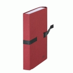 LOT DE 10 - CHEMISE EXTENSIBLE À RABATS OXFORD CLIP AND GO À CLIP DOS 13 CM ROUGE