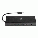 HP TRAVEL HUB - RÉPLICATEUR DE PORT - USB-C - VGA, HDMI