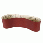 LOT DE 5 BANDES DE PONÇAGE 457X1003 POUR PONCEUSE À BANDE ET ROULEAU - GRAIN 100 HOLZMANN