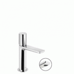MITIGEUR LAVABO AVEC VIDAGE AUTOMATIQUE CHROMÉ MAX-TRES - TRES 06110302D