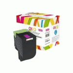 TONER REMANUFACTURÉ OWA - STANDARD - MAGENTA - POUR LEXMARK 80C2SM0, 80C2SME
