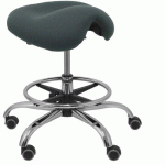 TABOURET ALATOZ - GRIS FONCÉ - PIQUERAS Y CRESPO