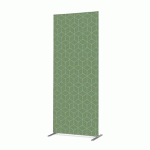 CLOISON DÉCO EN TISSU 85-200 HEXAGONE VERT