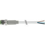 CONNECTEUR INDUSTRIEL PRÉ-CÂBLÉ RS PRO 4 CONDUCTEURS , M8 MÂLE, 2M ( PRIX POUR 1 )