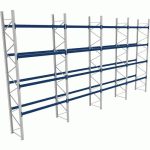 RACK 1 DÉPART + 3 SUIVANTS LXLXH 2700X11400X6000 1000KG 4 NIV - BITO