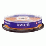 SPINDLE 10 DVD-R VERBATIM 16X