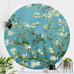 MICASIA - PAPIER PEINT ROND AUTOCOLLANT - VINCENT VAN GOGH - ALMOND BLOSSOM Ø 50CM