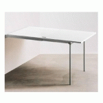 LA SEGGIOLA - TABLE CONSOLE EXTENSIBLE PALLO DESIGN BLANCHE - BLANC
