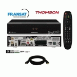 PACK RÉCEPTEUR THOMSON THS805 HD + CARTE FRANSAT + CÂBLE HDMI 2M OFFERT