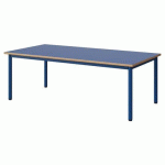 TABLE MALIBU 160X80 T2 4P STRA ALAISÉ BLEU U525/BLEU 5005