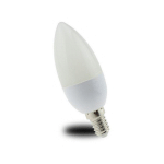 BARCELONA LED - AMPOULE LED E14 C37 BOUGIE OPALE - 4.5W - BLANC NEUTRE - BLANC NEUTRE