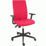 CHAISE DE BUREAU LEZUZA ACCOUDOIRS RÉGLABLES - ROUGE - PIQUERAS Y CRESPO