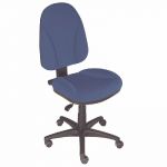 SEPOINT SIÈGE DE BUREAU TEAM  - TISSU REMBOURRÉ - DOSSIER  BLEU - ASSISE BLEU