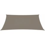 VIDAXL - VOILE DE PARASOL TISSU OXFORD RECTANGULAIRE 2,5X3,5 M TAUPE