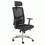 CHAISE DE BUREAU MANAGER VIP NOIR