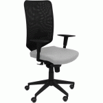 CHAISE DE BUREAU OSSA NEGRA - GRIS CLAIR - PIQUERAS Y CRESPO