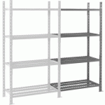 COMBI-PLUS - KIT SUIVANT 4 NIVEAUX - GRILLAGÉ - 2000X1010X400MM - MANORGA