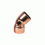 COUDE CUIVRE 45° F/F 41CU - DIAMÈTRE 18 BRICOZOR