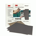 FEUILLES ABRASIVES IMPERMÉABLES 230X280MM 734 G.240 BOITE DE 10 - 3M - LS65566