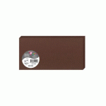 PAQUET DE 25 CARTES PLIÉES POLLEN 106X213MM 210G/M² - CACAO