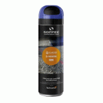 PEINTURE DE MARQUAGE PROVISOIRE FLUORESCENTE - 3 À 6 MOIS - S-MARK - ORANGE - X12 TECHNIMA SOPPEC