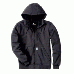 SWEAY ZIPPÉ À CAPUCHE COUPE-VENT T XL GRIS CARBONE - CARHARTT - S1101759026XL