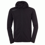 VESTE CAPUCHE ESSENTIAL NOIR UHLSPORT