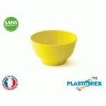 BOL G.M.O,7OL MELAMINE JAUNE