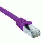 CORDON RJ45 CATÉGORIE 6 F/UTP LSOH SNAGLESS VIOLET - 5 M - CUC