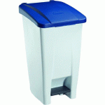 POUBELLE AGROALIMENTAIRE MOBILE À PÉDALE MOBILY - 60L - BLEU - ROSSIGNOL PRO