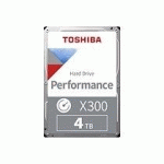 TOSHIBA X300 PERFORMANCE - DISQUE DUR - 4 TO - SATA 6GB/S