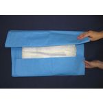 Feuille de stérilisation  CLEANTEX 10 bleue,   1000 x 1000 mm